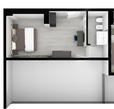 Deluxe Doppel-/Zweibettzimmer mit Terrasse 6