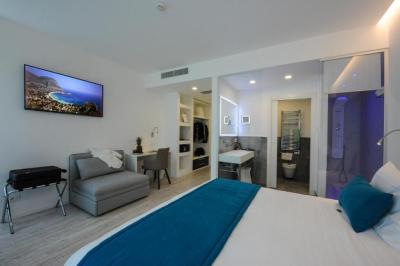 Standard Double or Twin Room with Balcony and Partial Sea View and Beach Access 1
